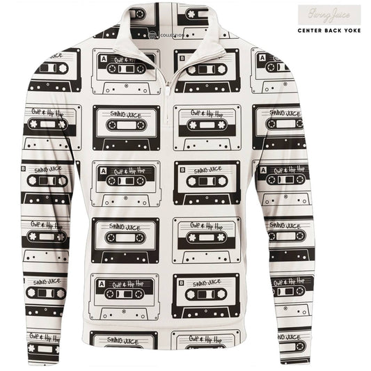 Swingjuice - Men's Golf Mixtape Quarter Zip Sweatshirt