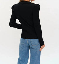 Six/Fifty - Emily Long Sleeve Ribbed Top