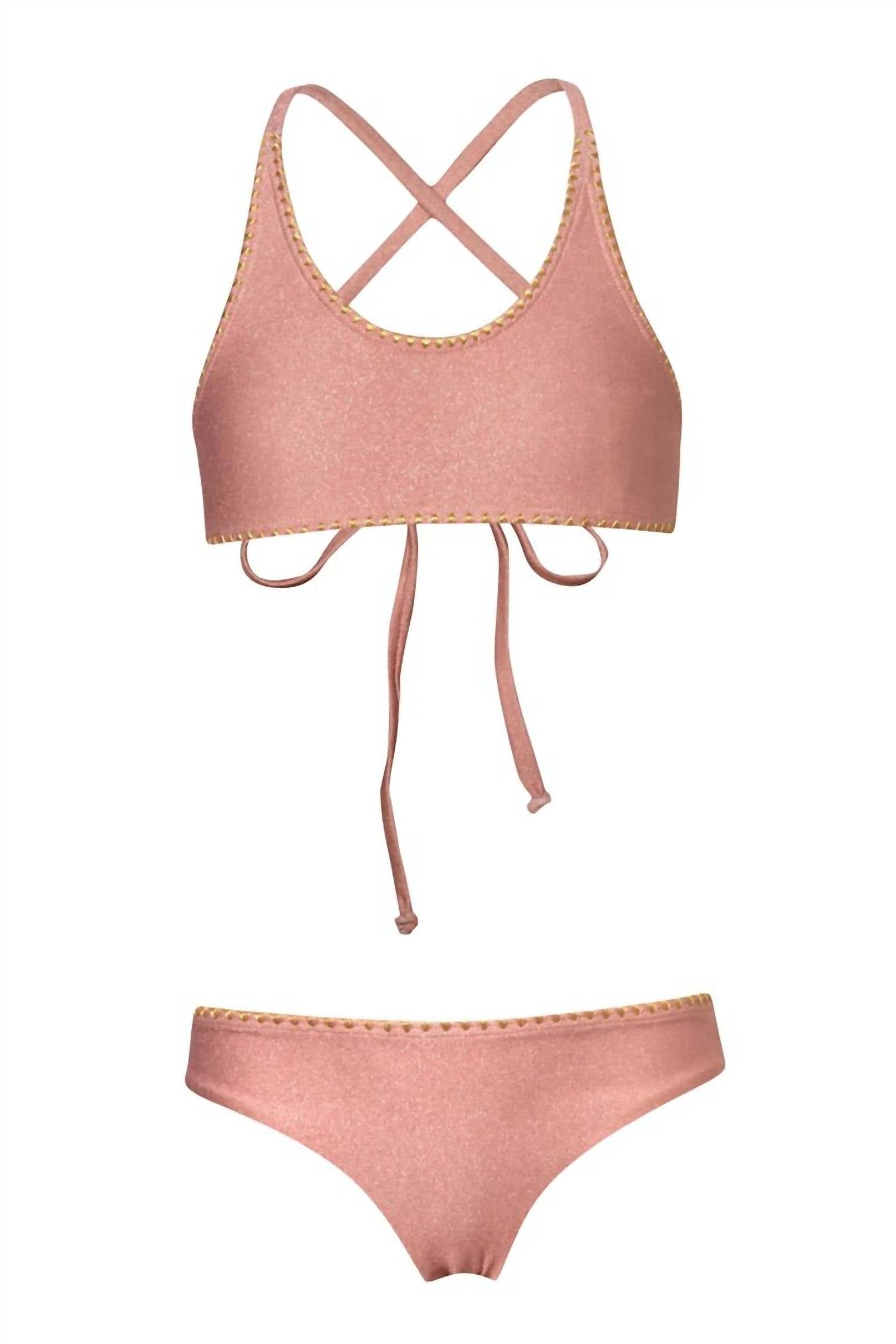 Submarine - Girls' Stitched Bikini Set