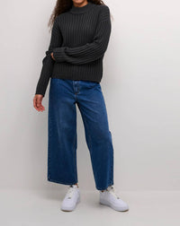 Kaffe - Kabess Crew Neck Long Sleeve Pullover