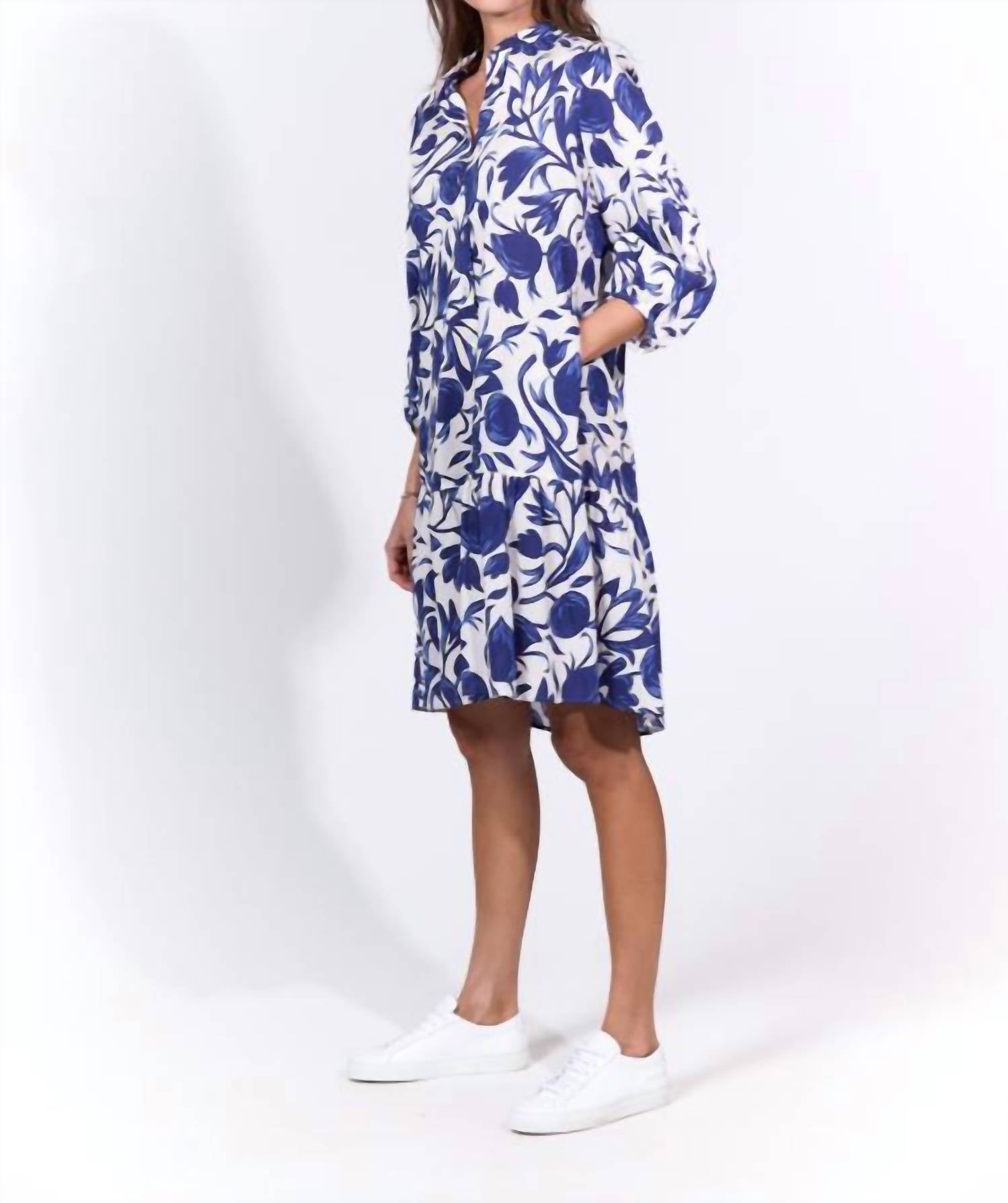 0039 Italy - Mila Ruffled Skirt Mini Dress