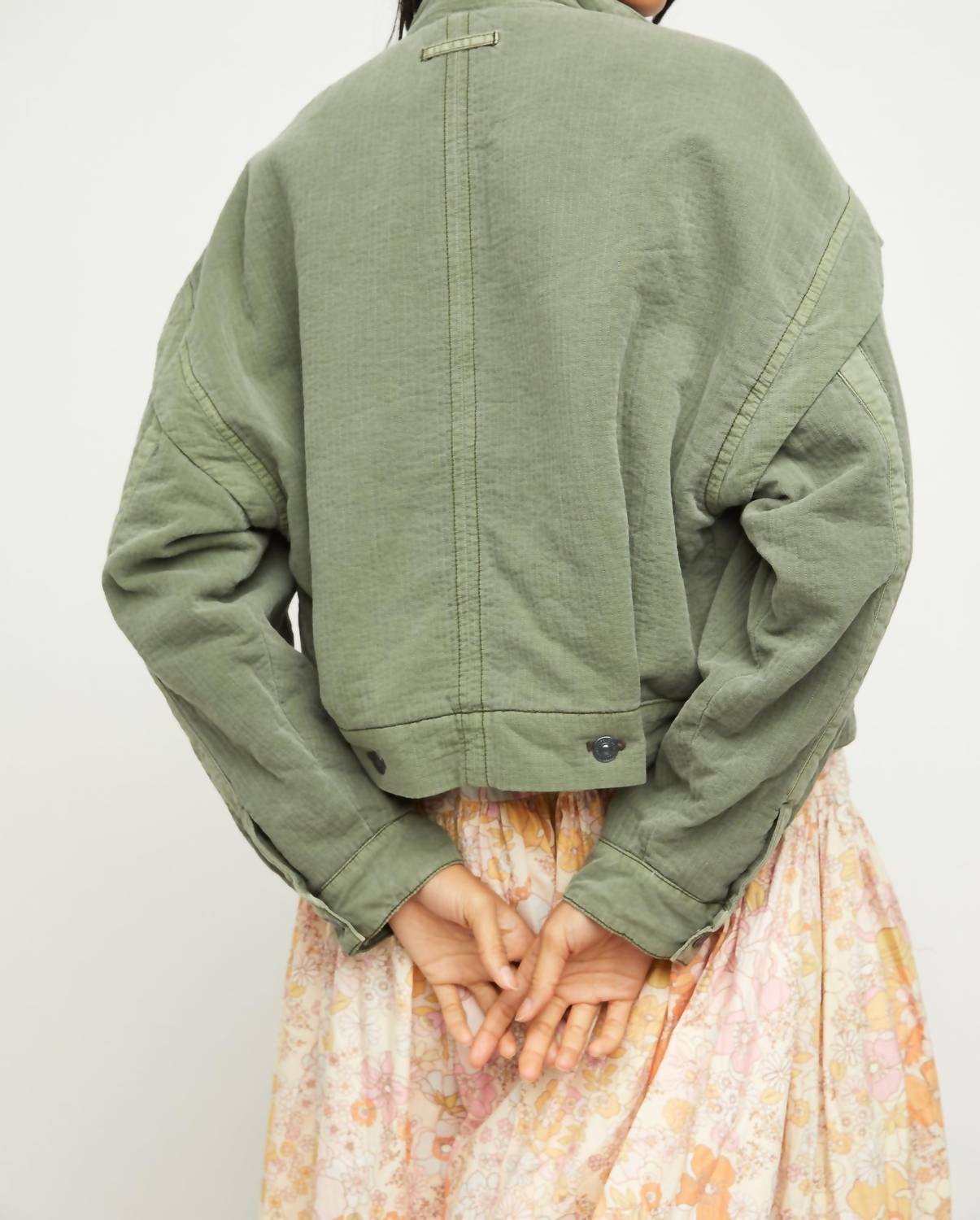 Free People - Florence Quilted Bomber Jacket