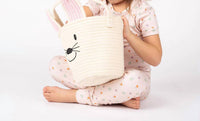 Emerson And Friends - Girl's Bunny Rope Basket