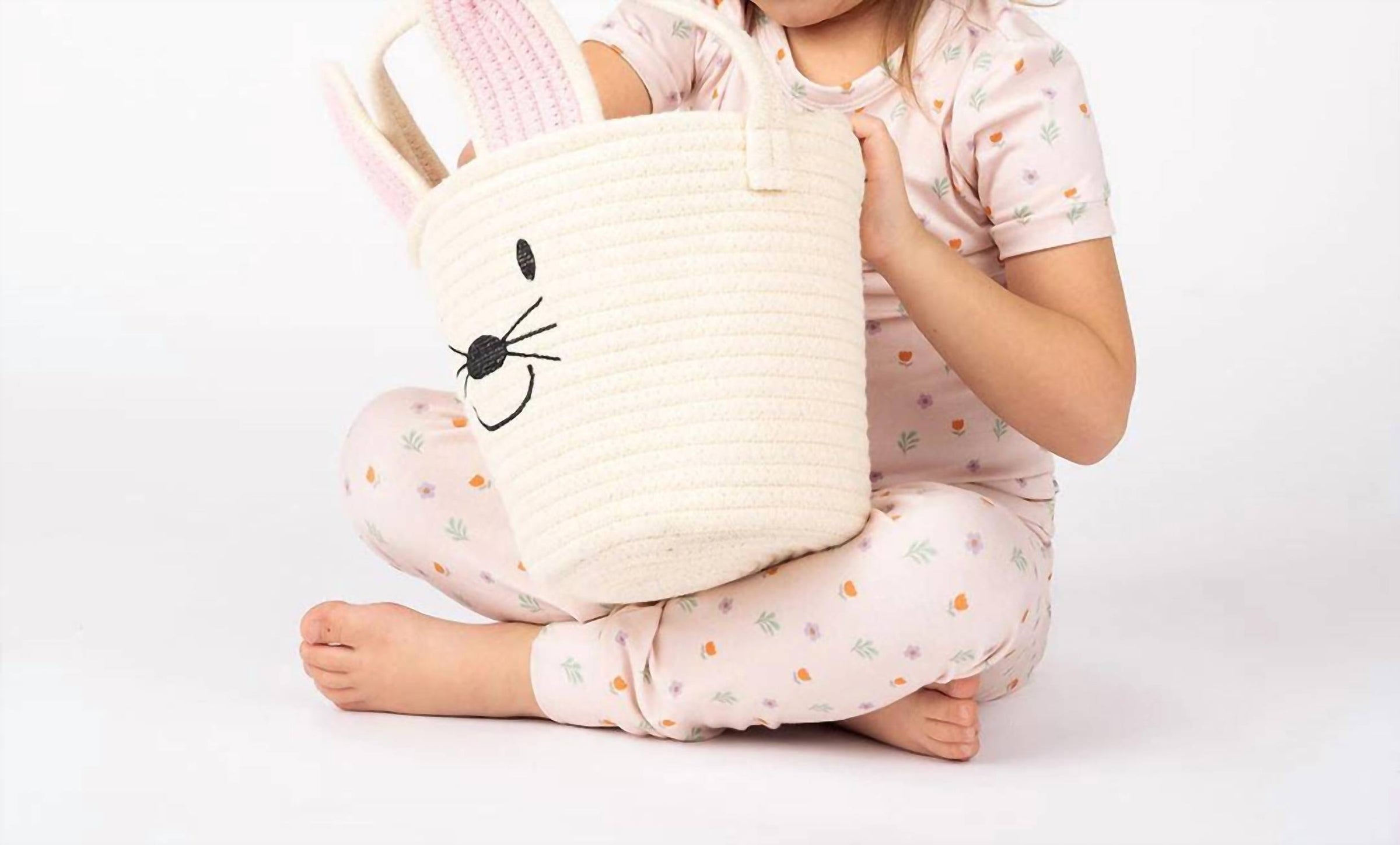Emerson And Friends - Girl's Bunny Rope Basket
