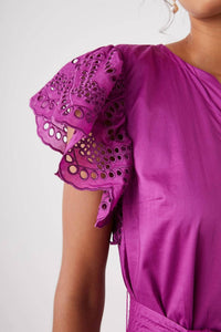 Rails Gia Dress in berry 2 - women's dress - alternate view
