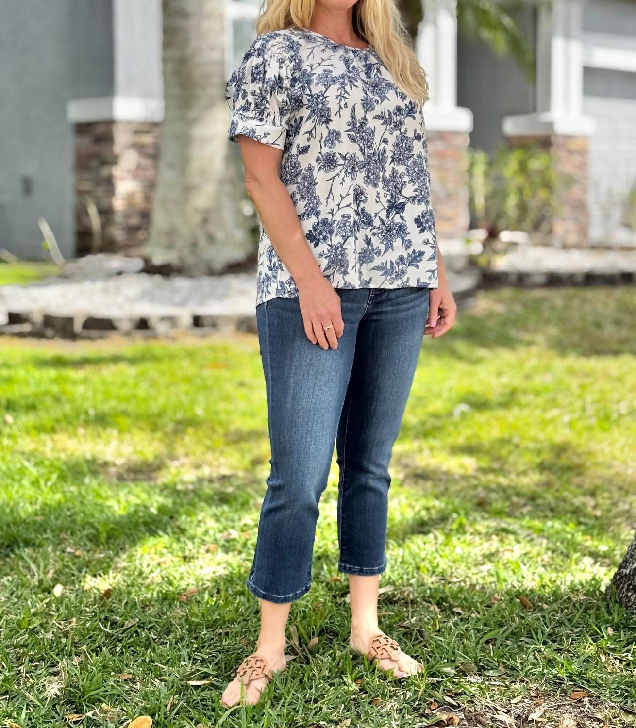 Judy Blue - Beachside Bliss Capris Pants