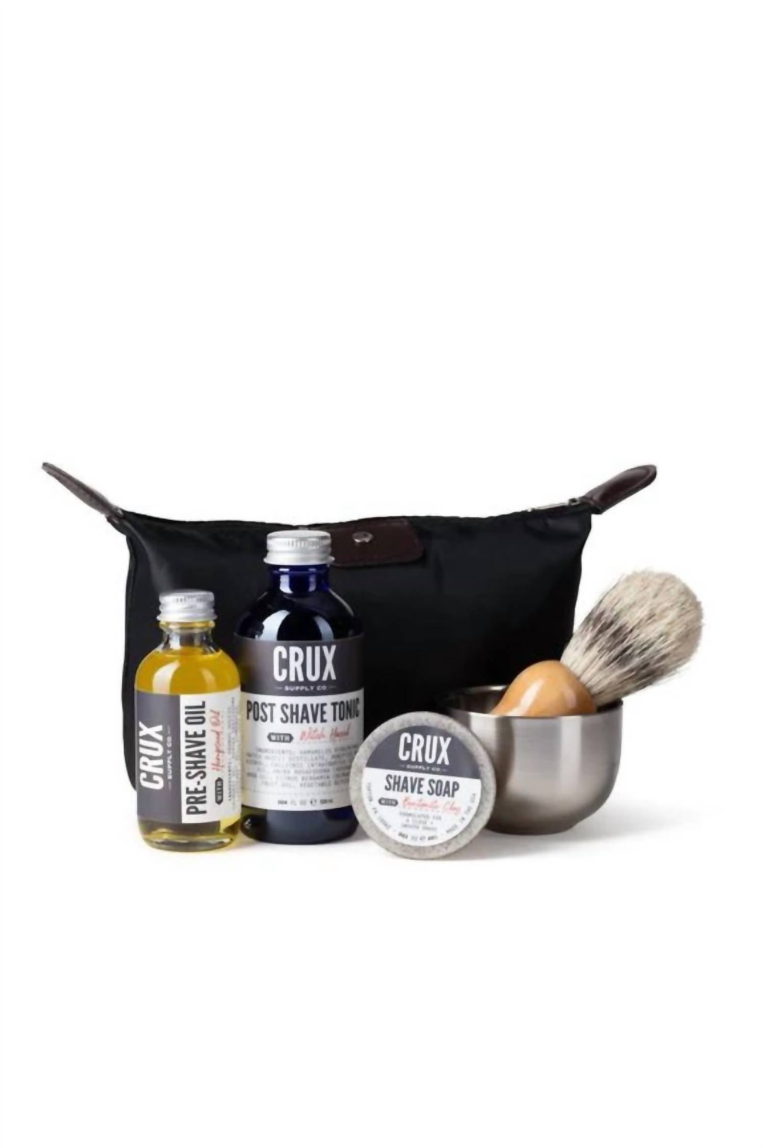 Crux Supply Co - Deluxe Shaving Kit