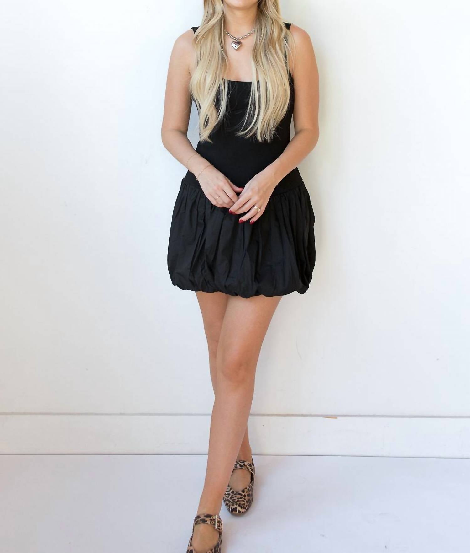 Mable - harlie bubble mini dress