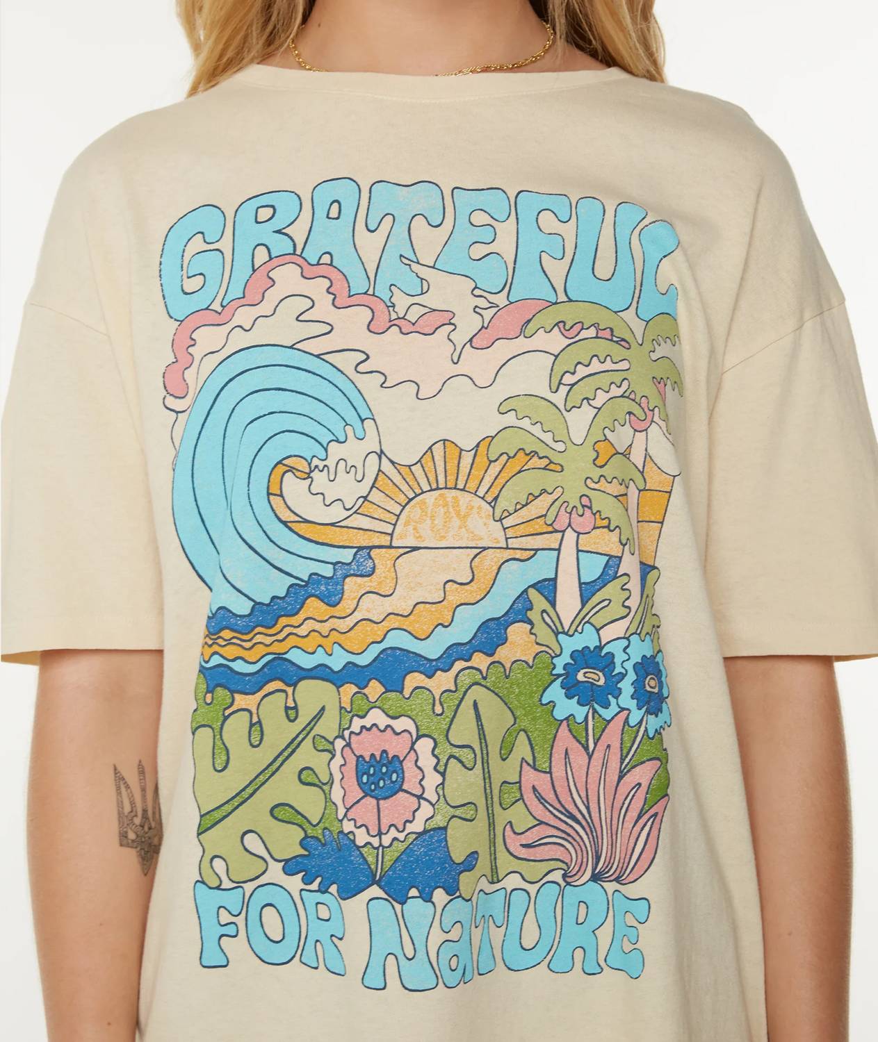 Roxy - Grateful For Nature Tee