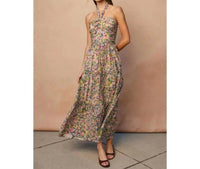 Dress Forum - Floral Maxi Halter Dress