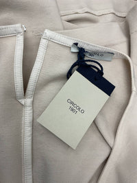 Circolo 1901 - LIGHT BEIGE SHORT SLEEVE CASUAL DRESS