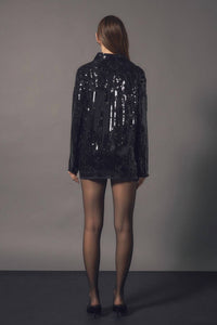 Endless Rose - Sequins Dress Shirt