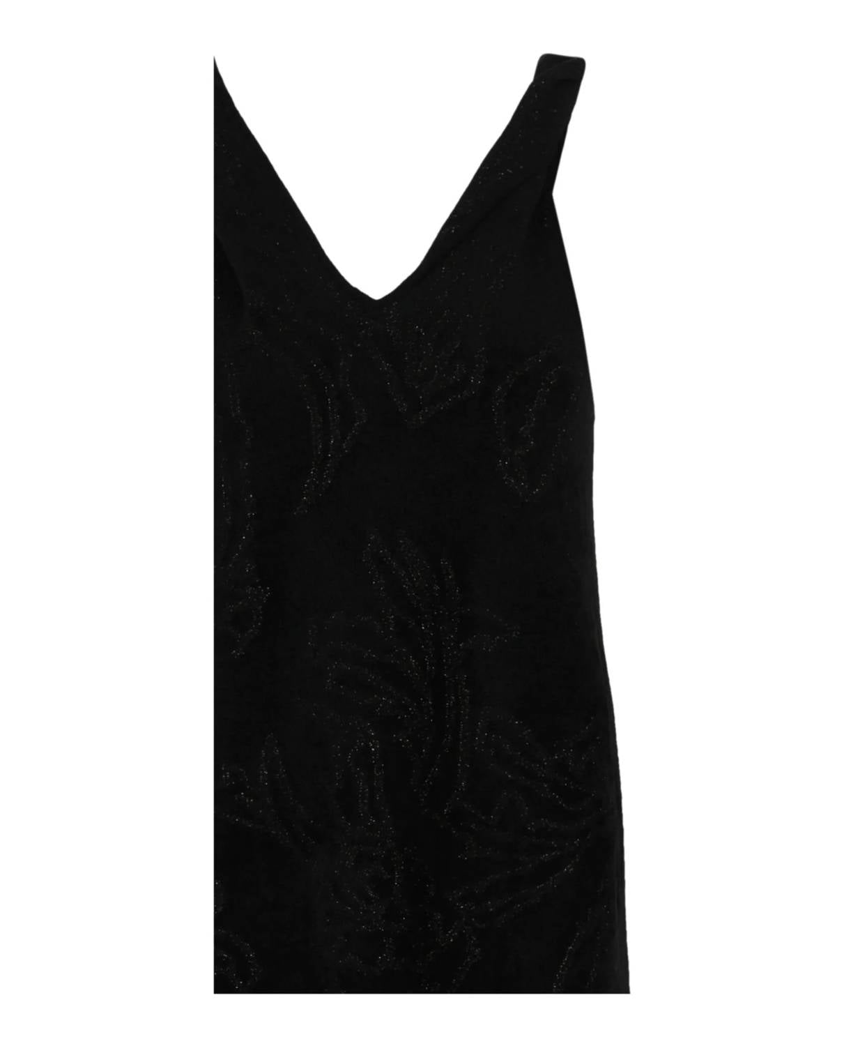 Salvatore Ferragamo - Women's Floral Fil Coupé Midi Dress