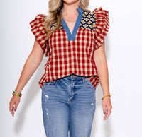 Thml - Flutter Sleeve Top