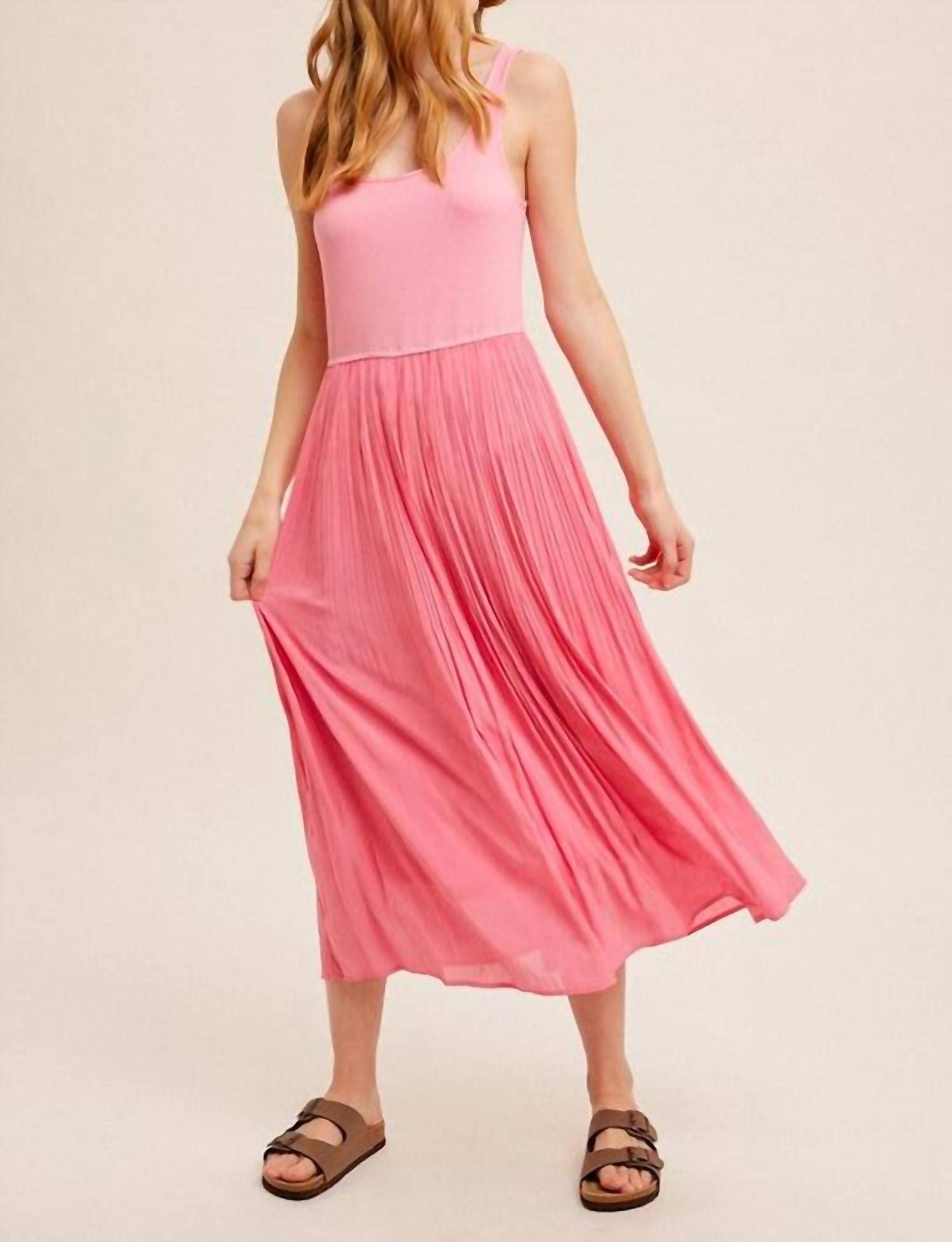 Hem & Thread - Sleeveless Midi Dress