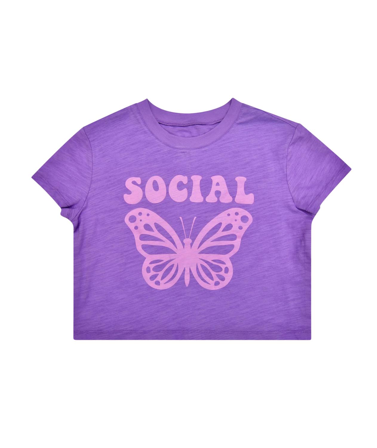 Iscream - Kid's Social Butterfly Tee