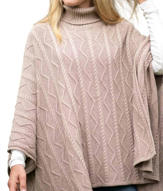 Burgess Sweaters - Lightweight Yarn Poncho