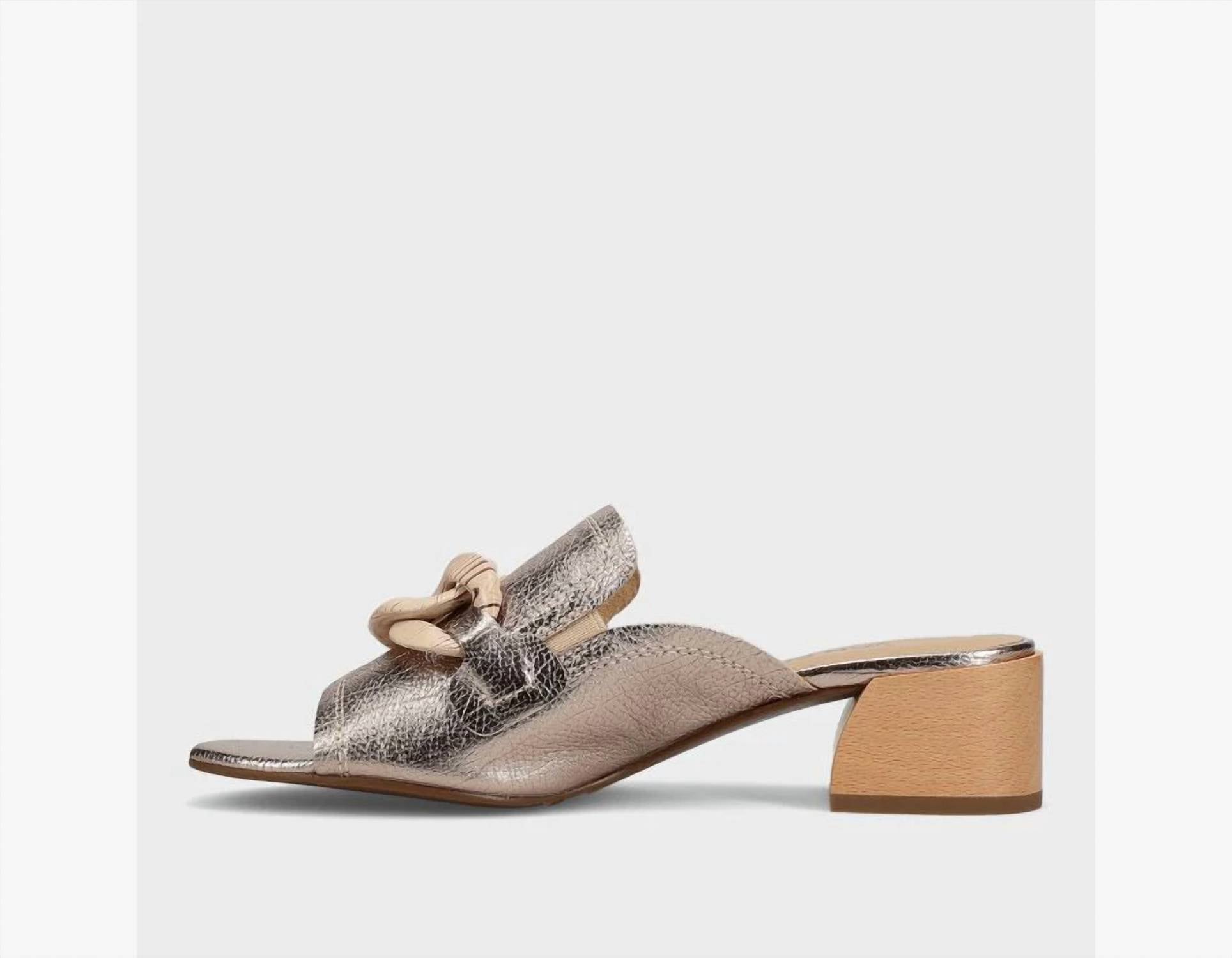 Vaneli - Women's Cannia Open-toe Leather Mules