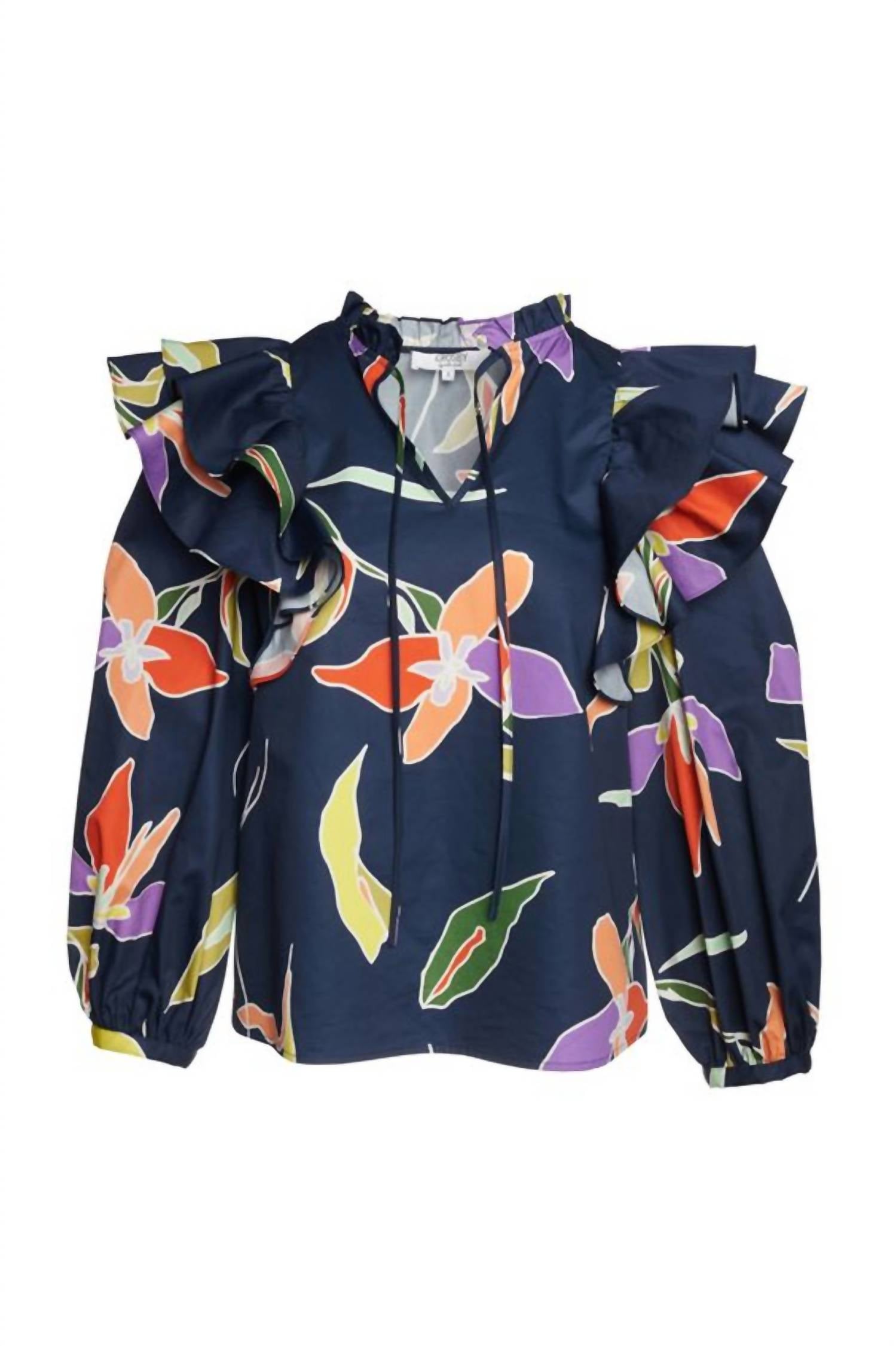 Crosby By Mollie Burch - Grady Long Sleeve Blouse