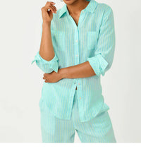 Lilly Pulitzer - Sea View Button Down Top