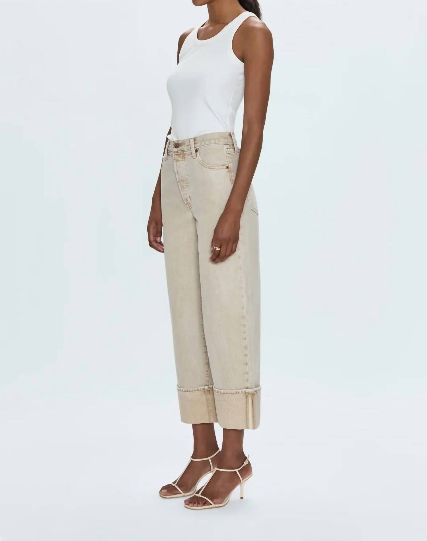 Pistola - Ryder High Rise Cuffed Jeans