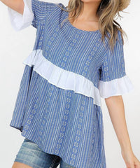 Shop Basic - Cotton Printed Top