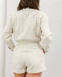 Saltwater Luxe - Denim Short Coverall