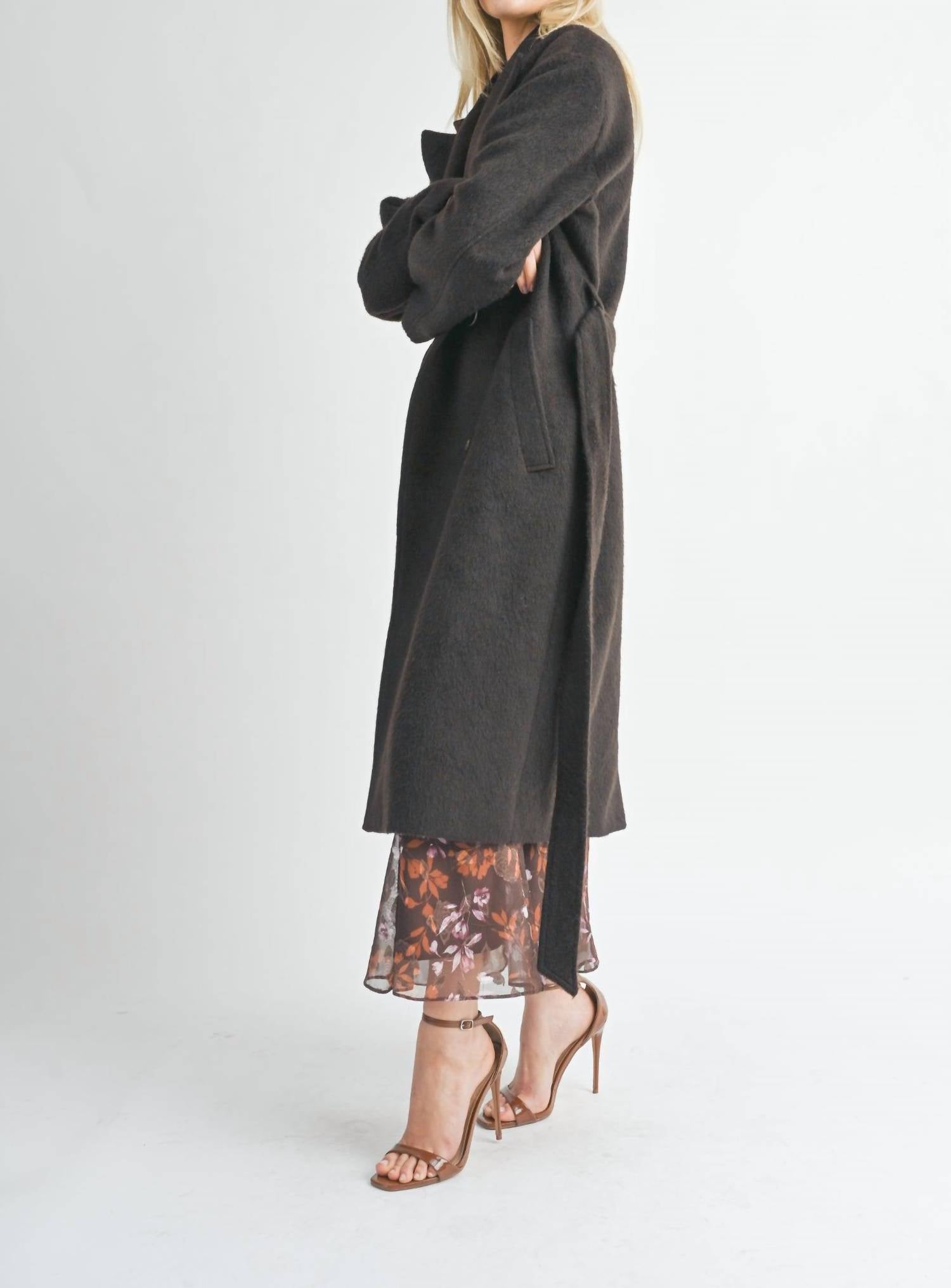 Sage The Label - Attraction Double Breasted Coat