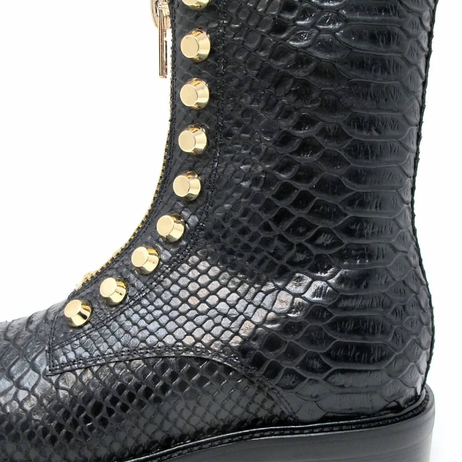 Jeffrey Campbell - Women's Tonette Zip-front Bootie With Studs