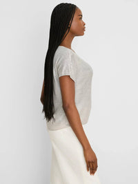Nic + Zoe - Glazed Feather Knit Sweater