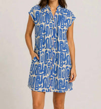 Thml - Coastal Maze Dress