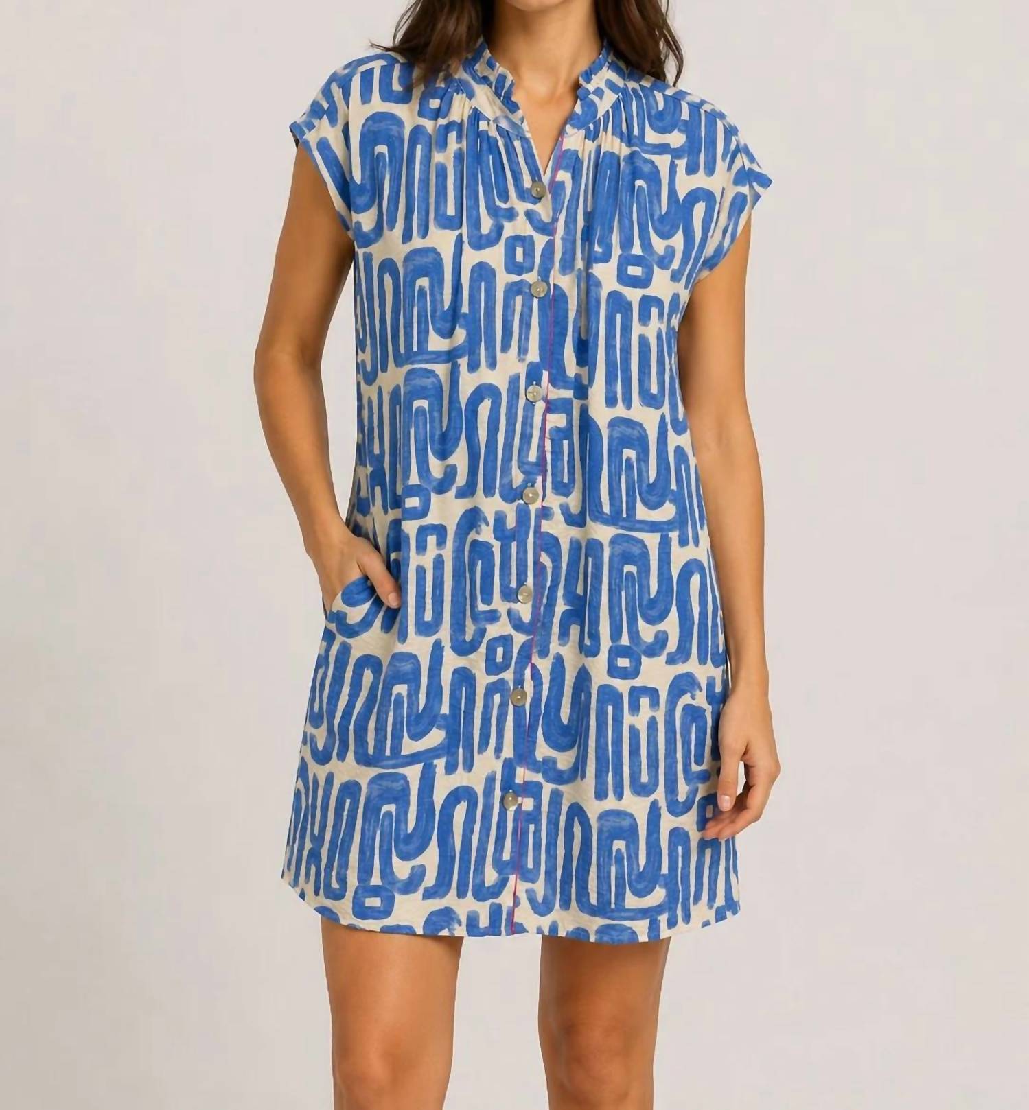 Thml - Coastal Maze Dress