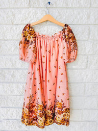 Sea - Viktoria Print Puff Sleeve Dress