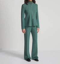 Lafayette 148 - Collarless Flounced Hem Jacket