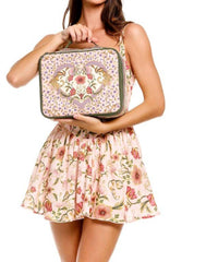 AGUA BENDITA Women's Calvin Aura Beauty Pouch in multicolor - women's bag - alternate view