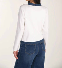 Frank Lyman - Long-sleeve Crew Neck Cardigan