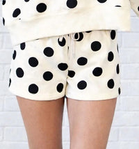 The Wild Life Polka Dot Set in beige - women's sleepwear - alternate view