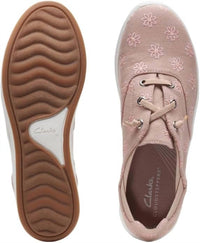Clarks - Women's Breeze Ave Slip On Canvas Sneakers
