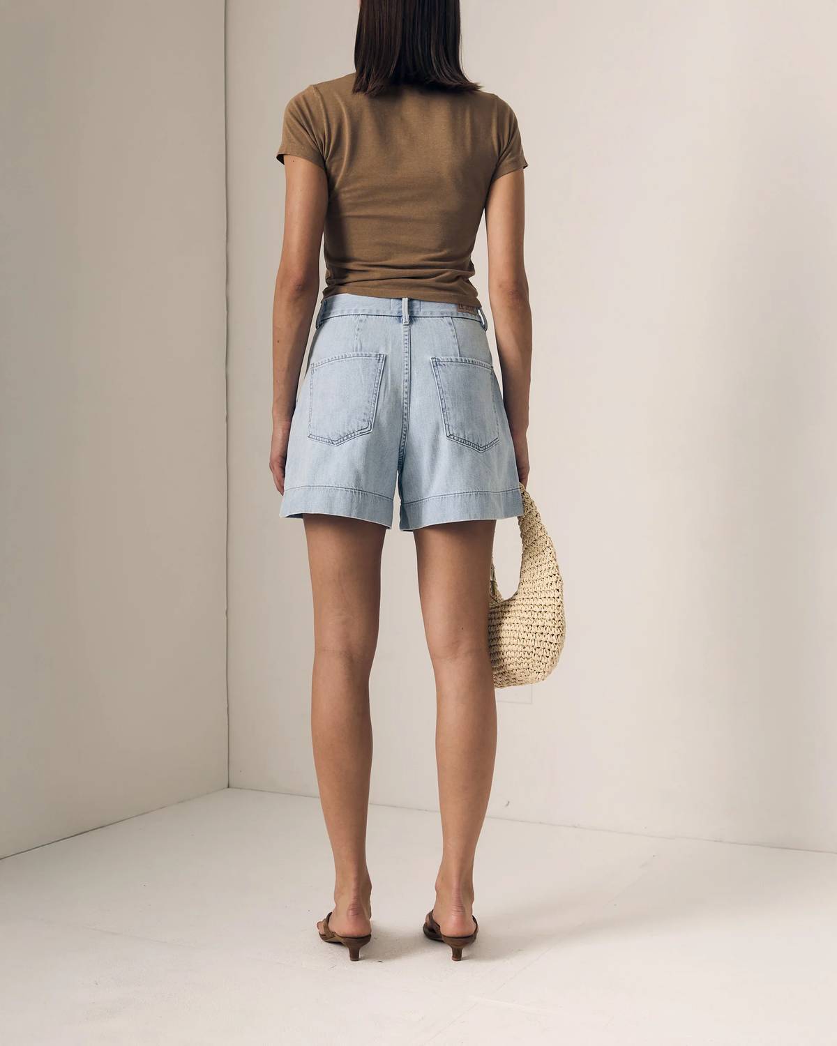 Le Jean - High Rise Trouser Short