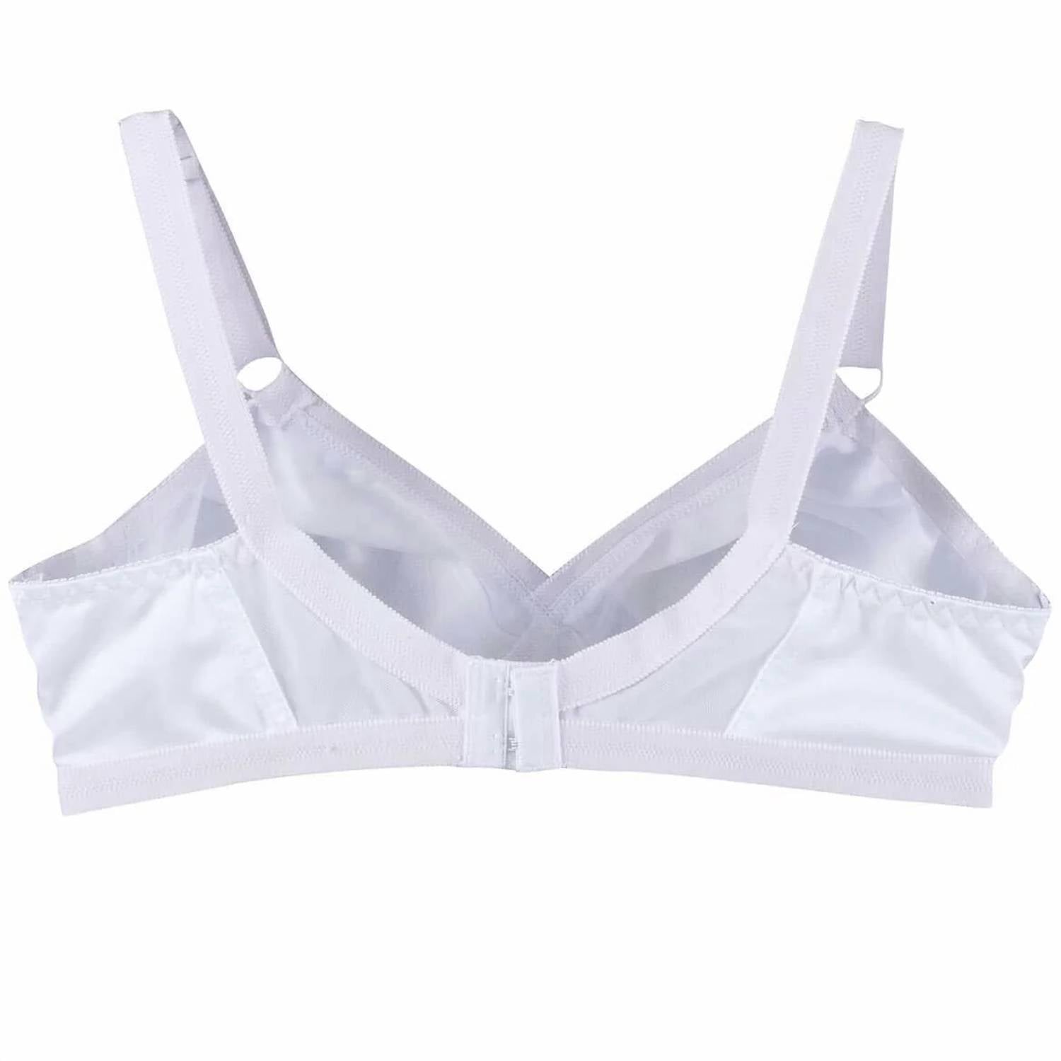 Walter Drake - Women’s Wireless Cross And Shape Bra - 2-pack