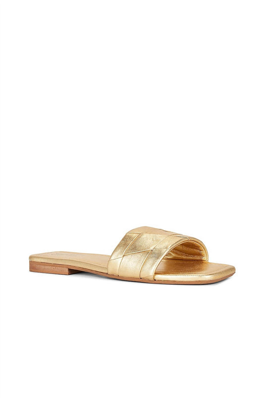 Seychelles - Women's Portland Leather Slide Flat Sandals