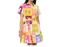 Uncle Frank - Square Dance Mini Dress