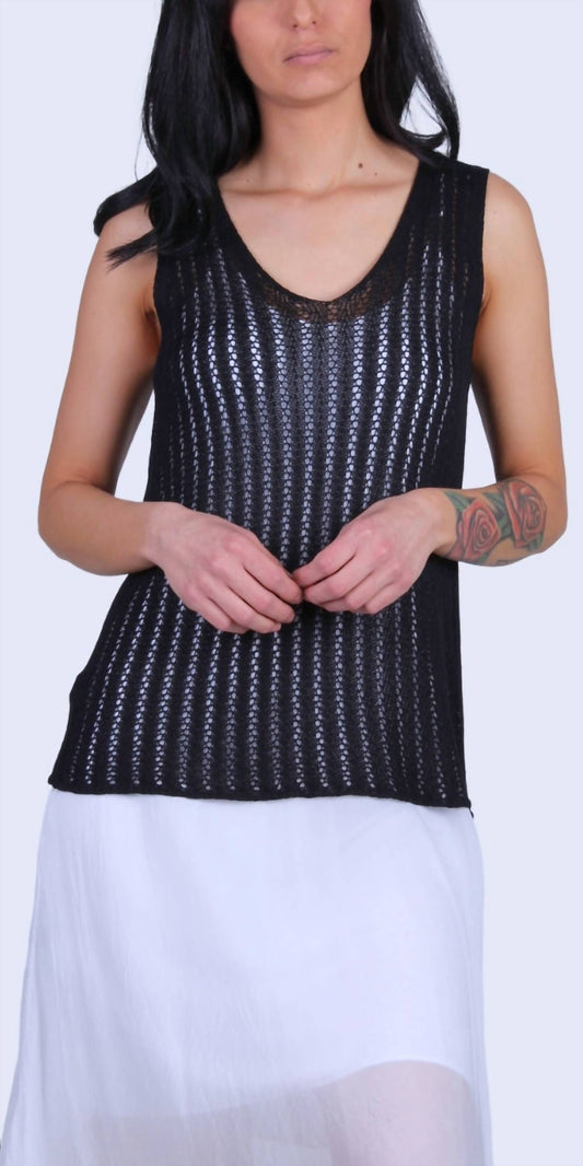 Gigi Moda - Positano Mesh Tank Top