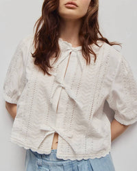 Melissa Nepton - Giana Eyelet Blouse