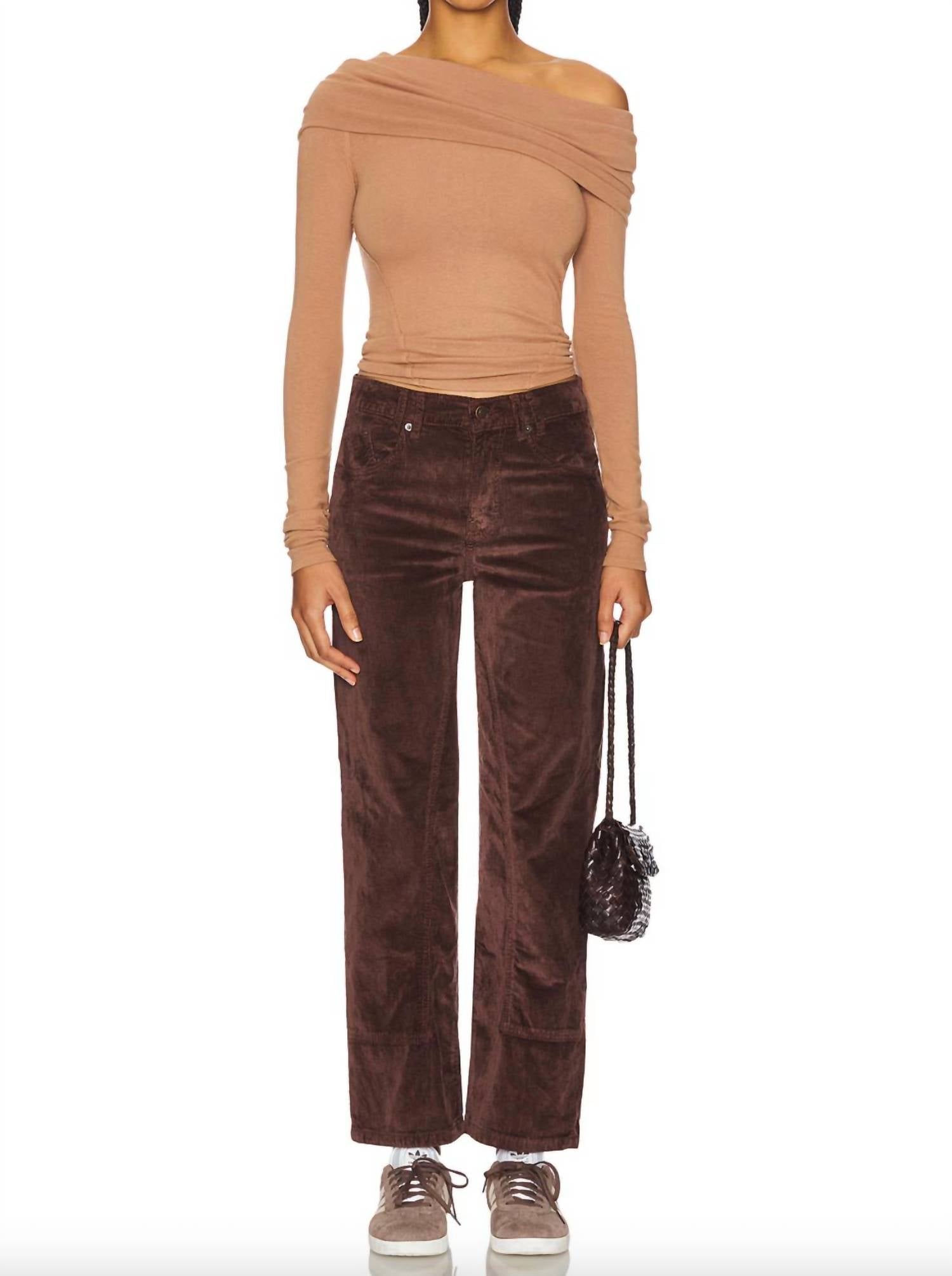 Free People - Risk Taker Corduroy Straight Leg Pant
