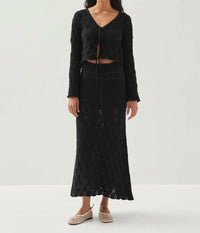 Alohas - Mauver Tricot Skirt