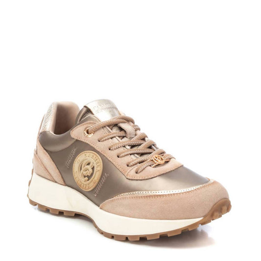 Xti - Women's Leather Trainer Sneakers