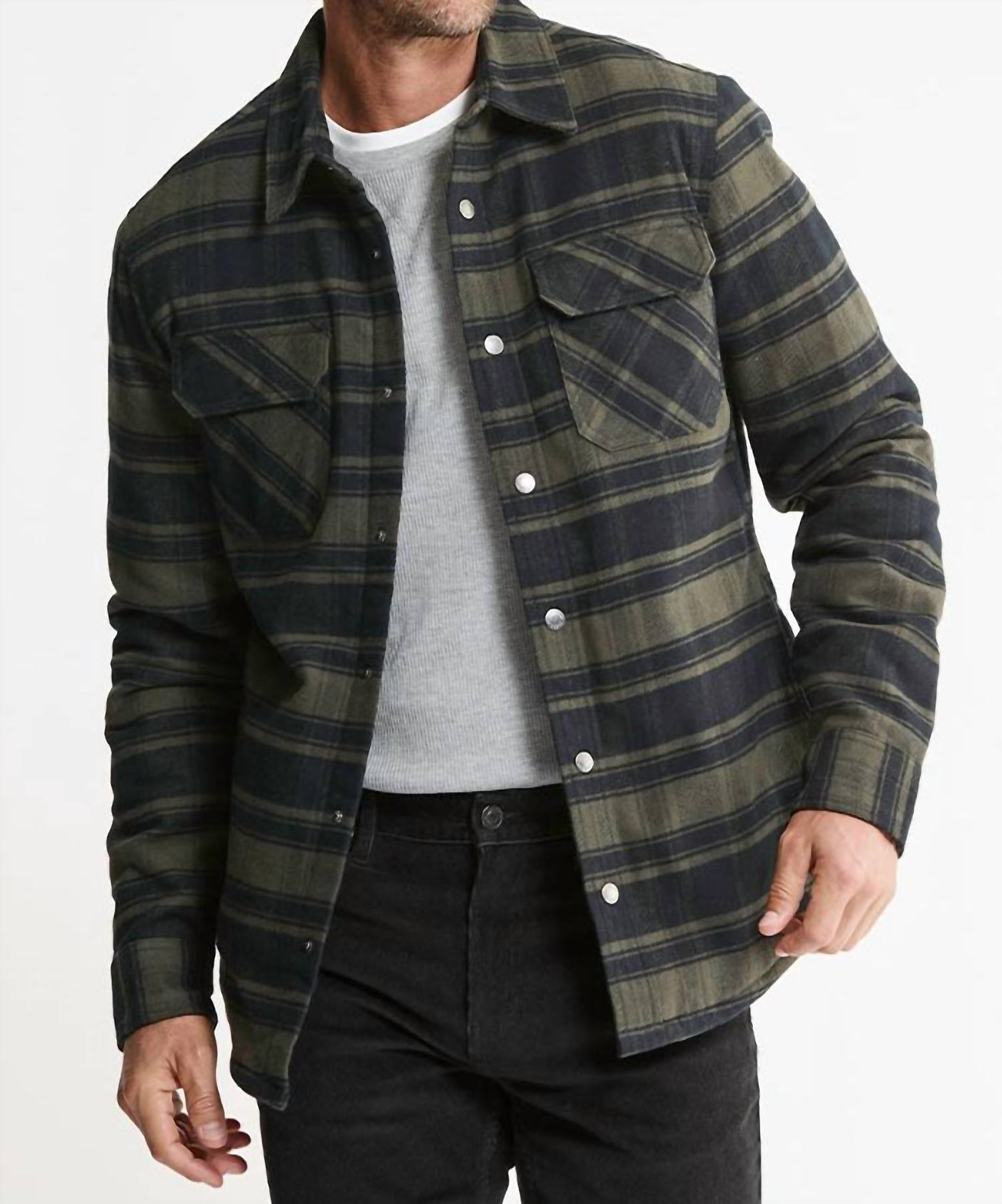 Jachs New York - Fleece Lined Ultra Brawny Overshirt