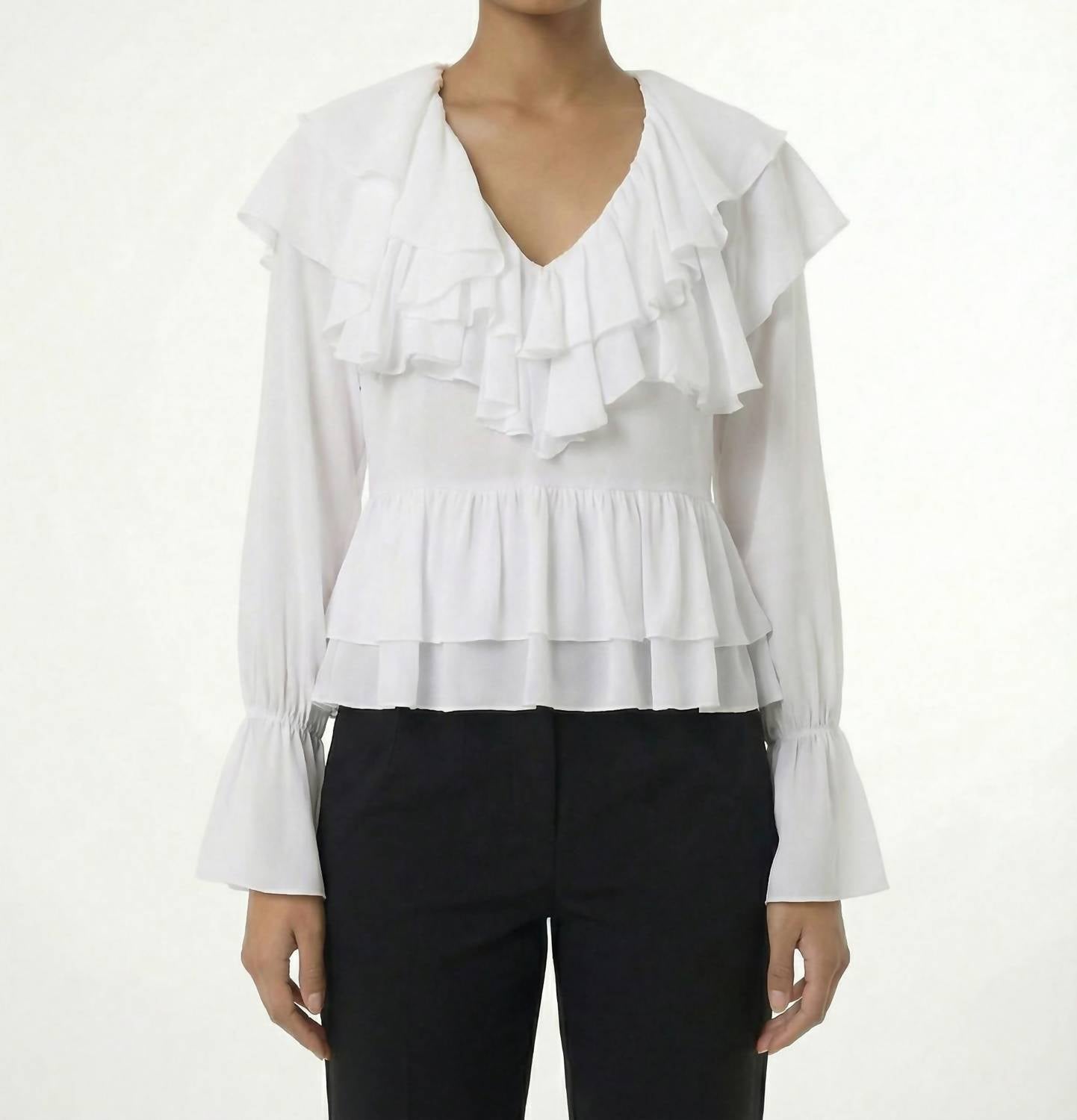 Area Stars Women's Trista Blouse in white - women's blouse