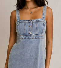 Lelis - Game Time Denim Mini Dress